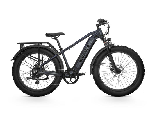 Velowave Ranger 2.0 Fat Tire All-Terrain Step-Over or Step-Through Electric Bike - 48V 15Ah 750W, 28MPH, Range 65 Miles, Hydraulic Suspension, Dual Hydraulic Brakes - 100% Financing Available!