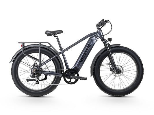 Velowave Ranger 3.0 Fat Tire Off‑Road Step-Over or Step-Through Electric Bike - 48V 15Ah 750W, 28MPH, Range 65 Miles, Torque Sensor, Hydraulic Brakes - 100% Financing Available!