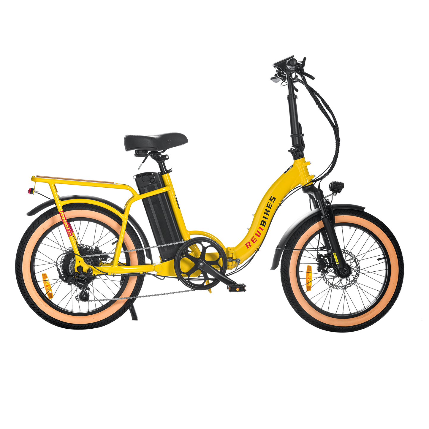 Revi Bikes Rebel.2 Fat Tire Electric Bike - 48v 15Ah 750W 28MPH, hydraulic brakes - 100% Financing Available!