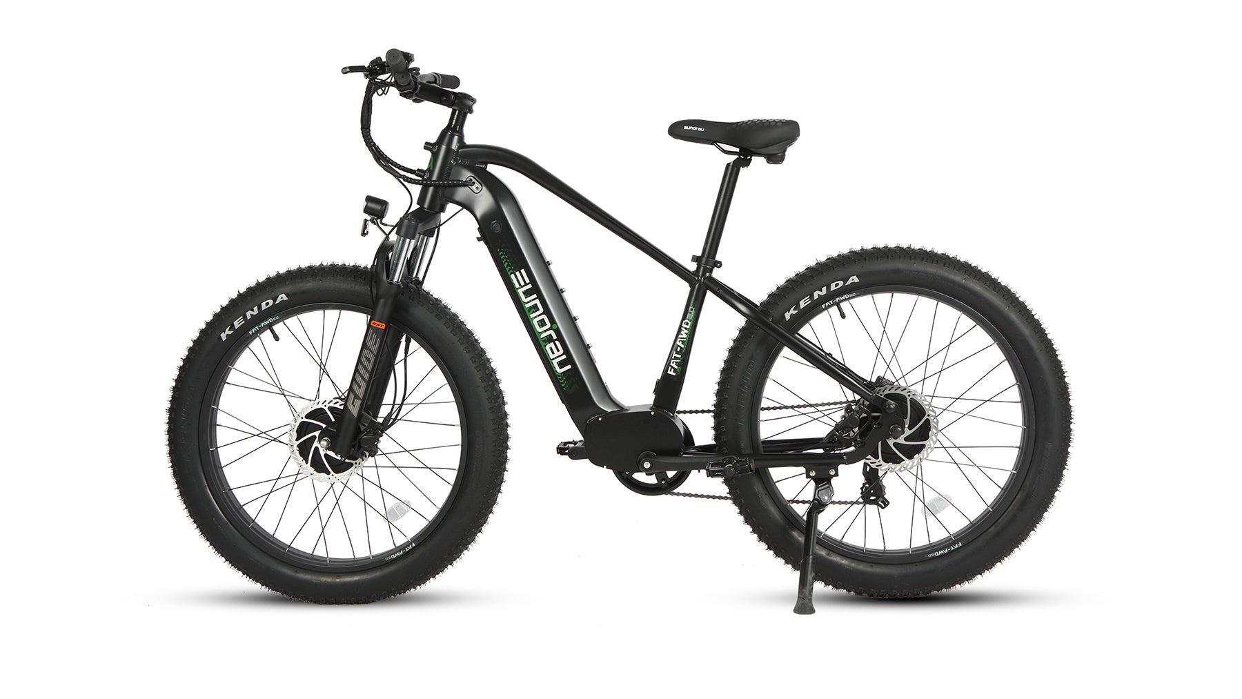 Eunorau | FAT-AWD 2.0 | FAT-AWD-SO17-HTC - Step Over (Cadence Sensor) Raven