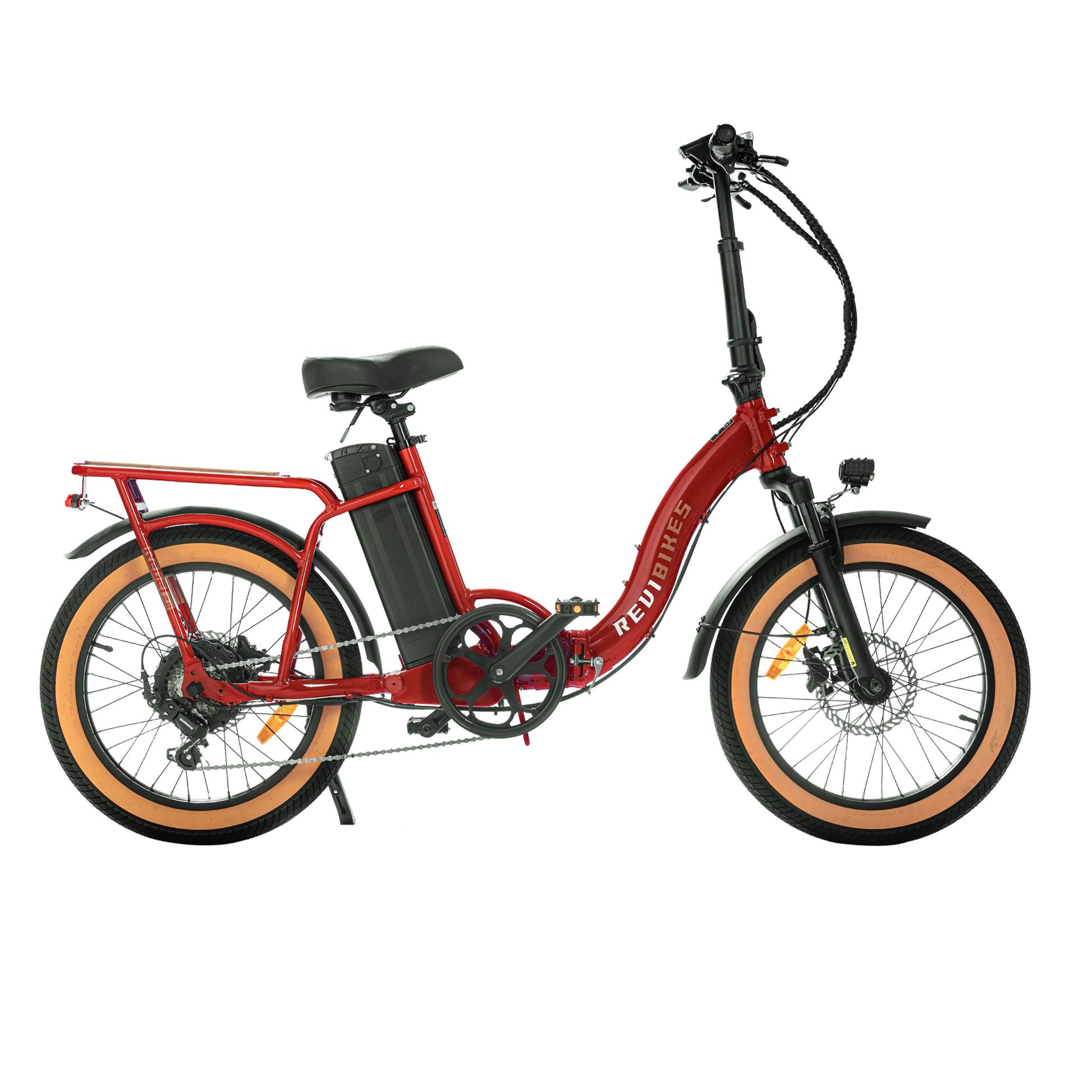 Revi Bikes Rebel.2 Fat Tire Electric Bike - 48v 15Ah 750W 28MPH, hydraulic brakes - 100% Financing Available!