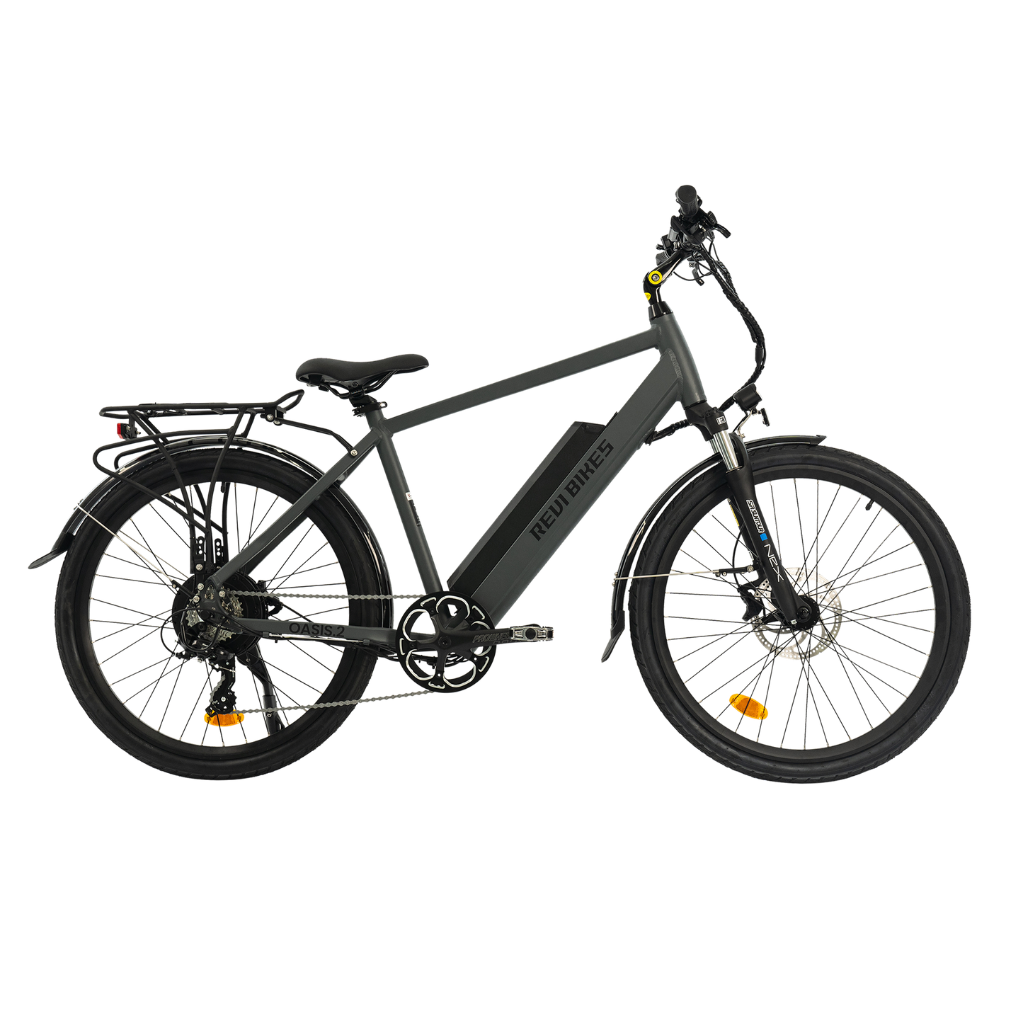 Revi Bikes Oasis.2 Step-Over or Step-Through Electric Commuter Bike - 48V 14Ah 350W 20 MPH - 100% Financing Available!