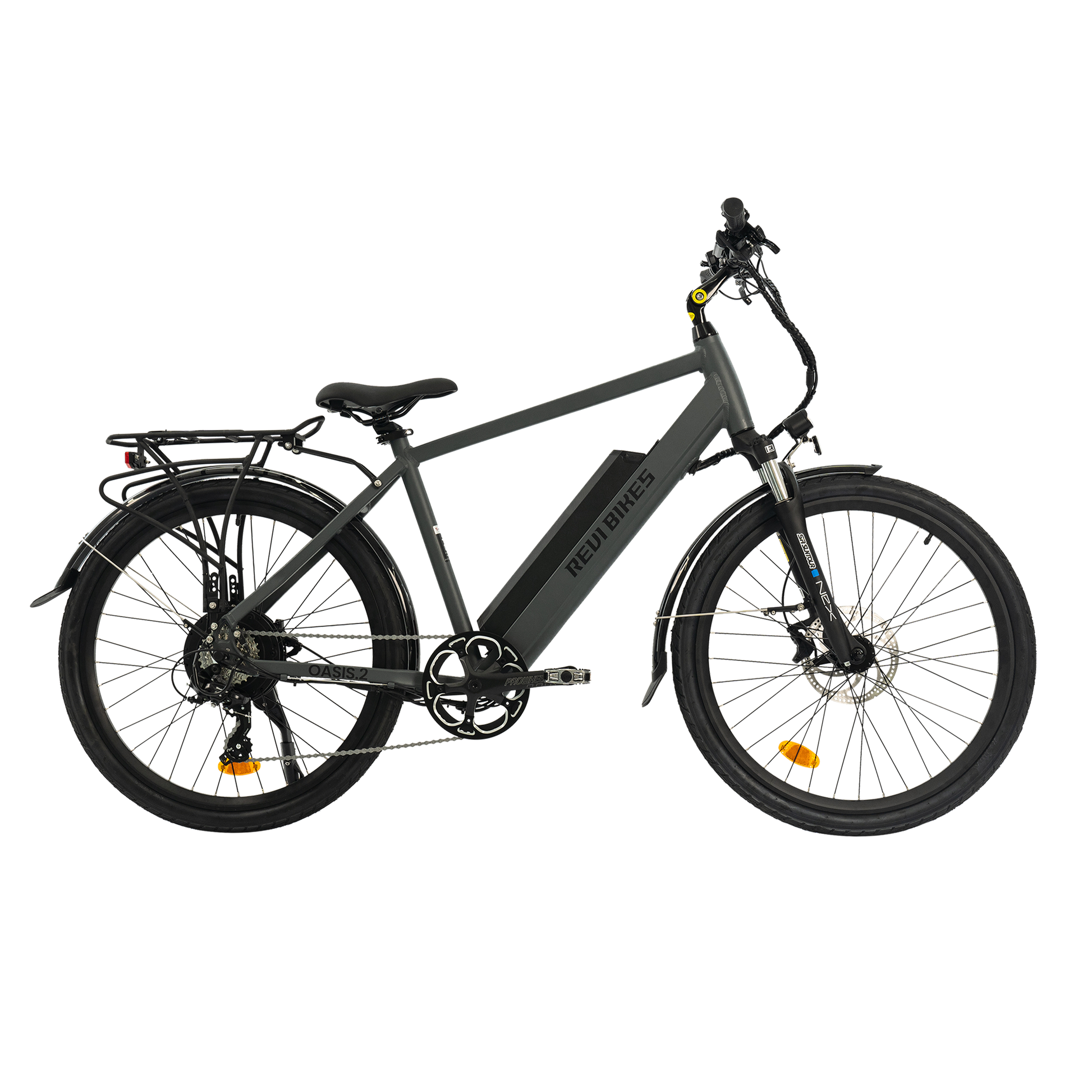 Revi Bikes Oasis.2 Step-Over or Step-Through Electric Commuter Bike - 48V 14Ah 350W 20 MPH - 100% Financing Available!