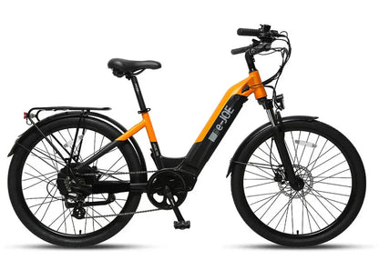 eJOE JADE Step Through Commuter Electric Bike 48V 750W 14Ah, Range up to 55 miles, Max speed 28mph - 100% Financing Available!