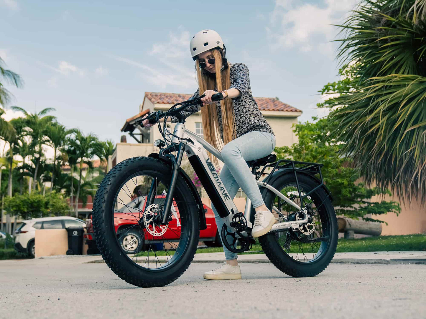 Velowave Ranger 2.0 Fat Tire All-Terrain Step-Over or Step-Through Electric Bike - 48V 15Ah 750W, 28MPH, Range 65 Miles, Hydraulic Suspension, Dual Hydraulic Brakes - 100% Financing Available!