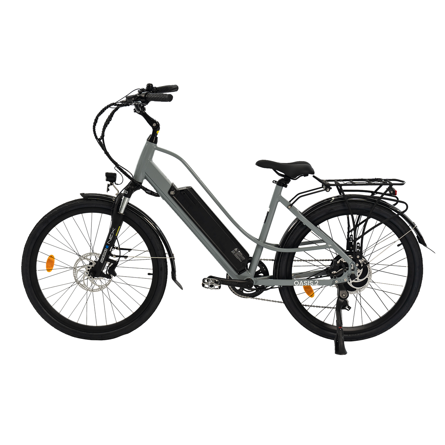 Revi Bikes Oasis.2 Step-Over or Step-Through Electric Commuter Bike - 48V 14Ah 350W 20 MPH - 100% Financing Available!