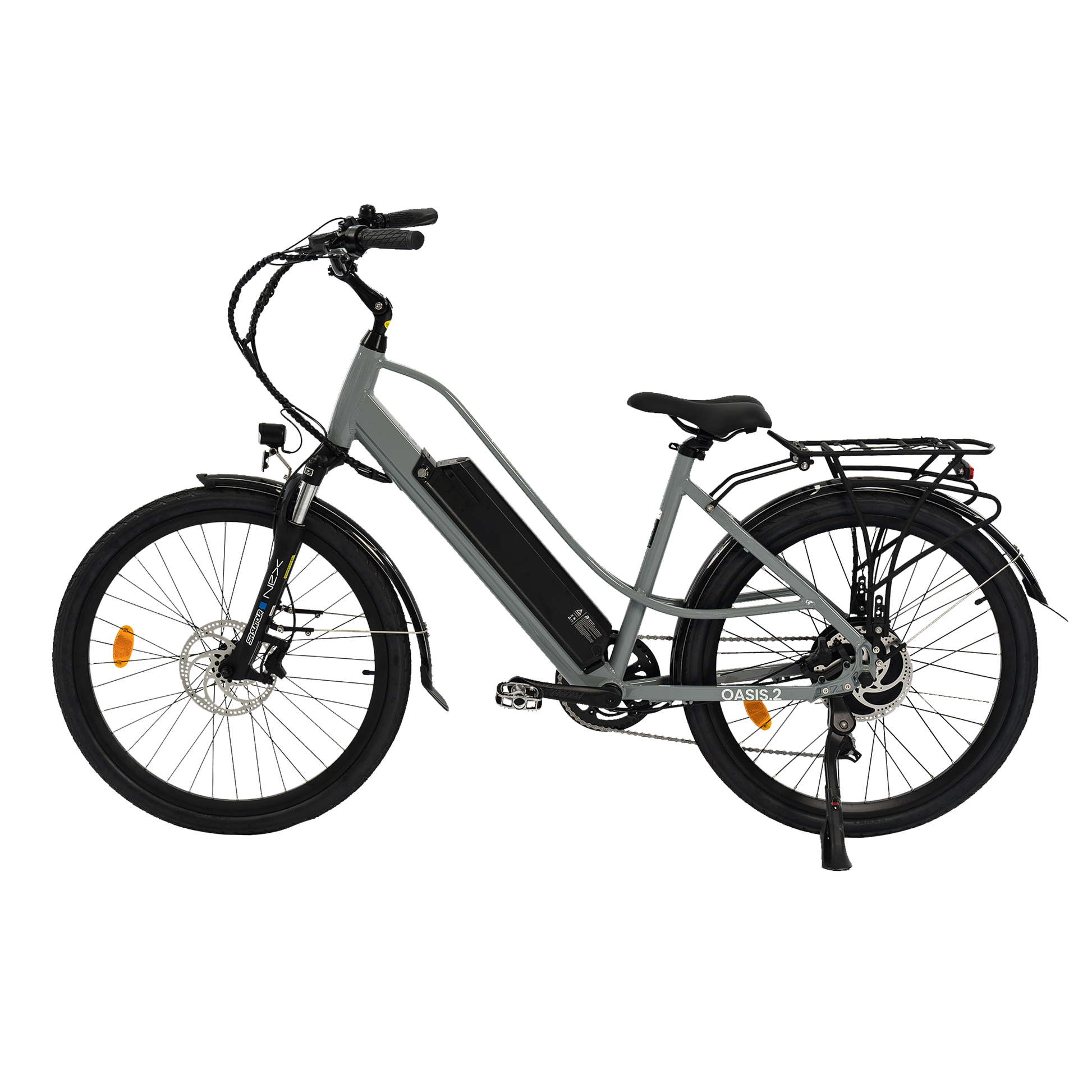 Revi Bikes Oasis.2 Step-Over or Step-Through Electric Commuter Bike - 48V 14Ah 350W 20 MPH - 100% Financing Available!