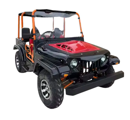 Super Monster Jeep 300 CC Monster Dune Off Road Buggy UTV 4 Seater Fully Automatic 4WD- Age 10+