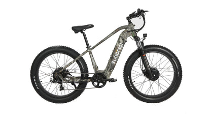 Eunorau FAT-AWD 2.0 Fat Tire Electric Bike 48V/500W+500W dual hub motor, range up to 80 miles - 100% Financing Available!