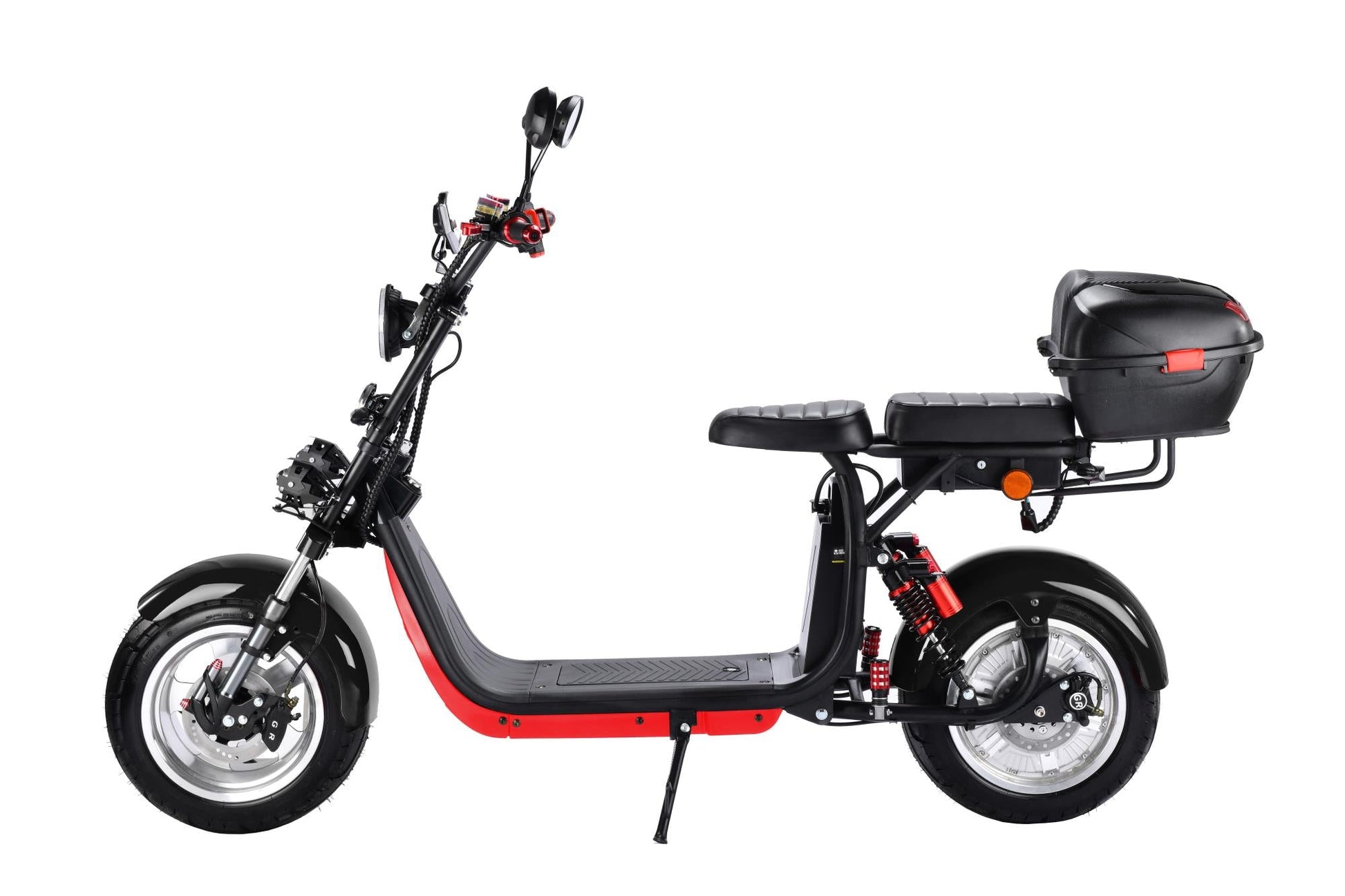 SoverSky SL1.0P Fat Tire Chopper Scooter | 2000W 60V Dual Battery