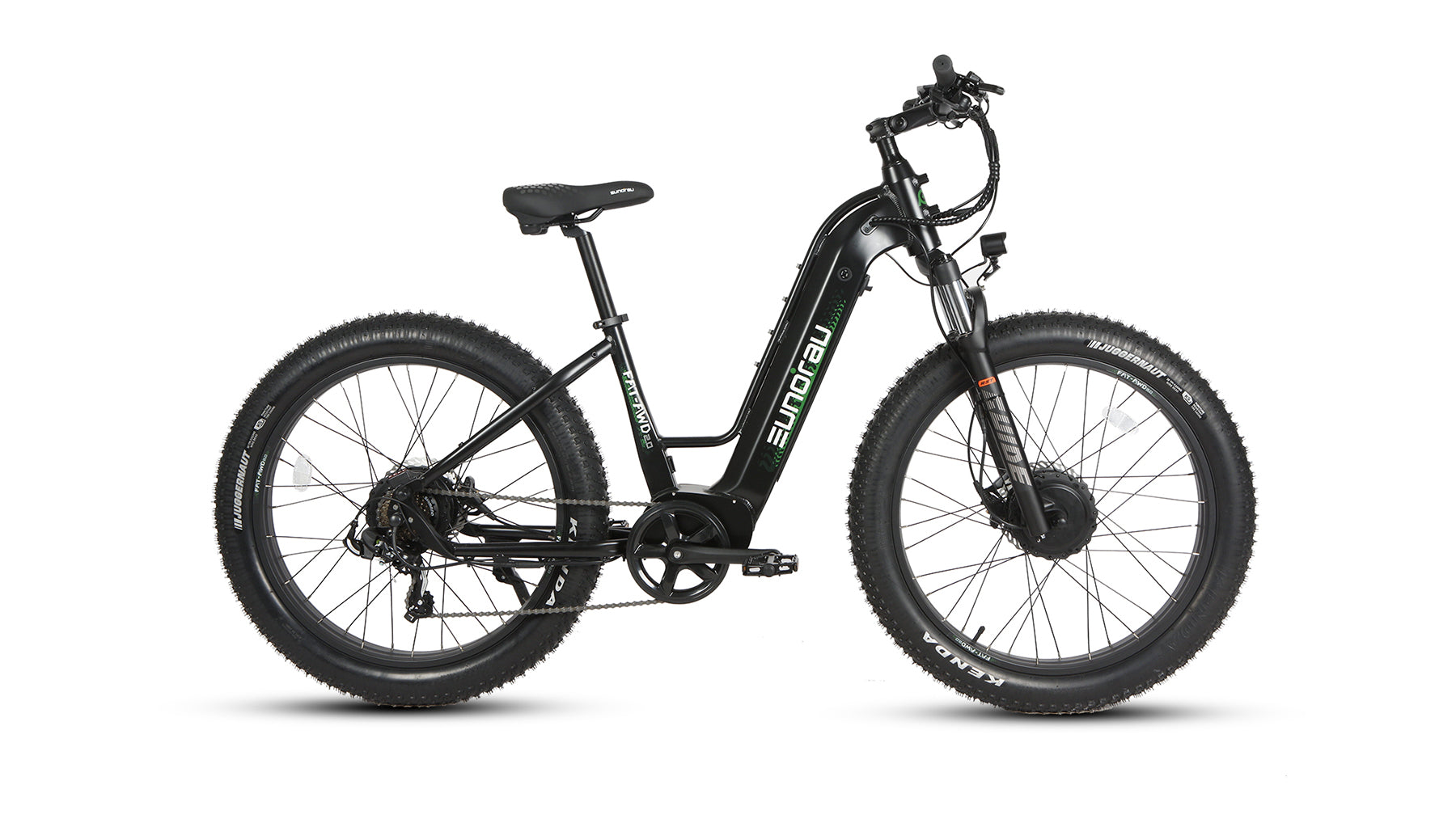 Eunorau | FAT-AWD 2.0 | FAT-AWD-SO17-HTC - Step Thru (Torque Sensor) Maple