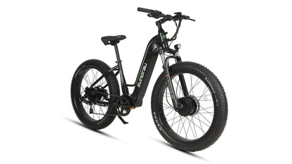 Eunorau | FAT-AWD 2.0 | FAT-AWD-SO17-HTC - Step Over (Cadence Sensor) Raven