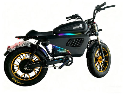 SoverSky | | Black Warrior Pro Electric Fat Tire Bike | 3000W 60V 50Ah