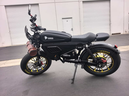 SoverSky | | Black Warrior Pro Electric Fat Tire Bike | 3000W 60V 50Ah
