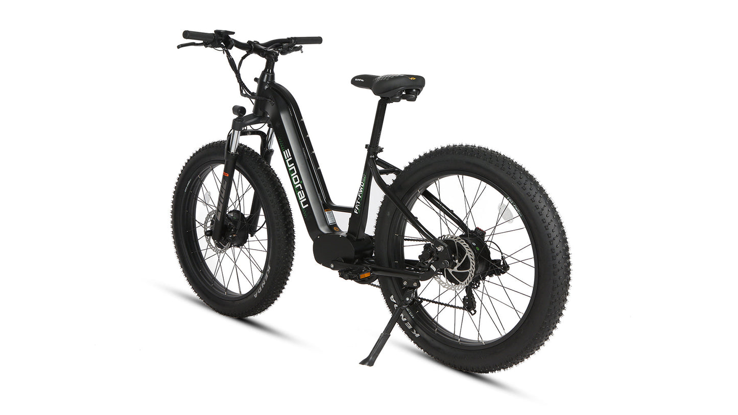 Eunorau | FAT-AWD 2.0 | FAT-AWD-SO17-HTC - Step Over (Cadence Sensor) Raven