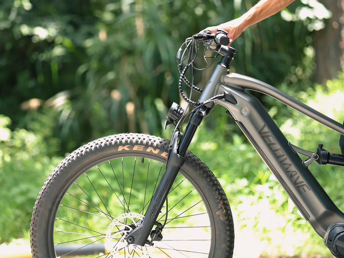 Velowave Forest SM MTB Electric Mountain Bike with Air Suspension - 48V 15Ah 500W, 28MPH, Range 60 Miles, Torque Sensor, Hydraulic Brakes - 100% Financing Available!