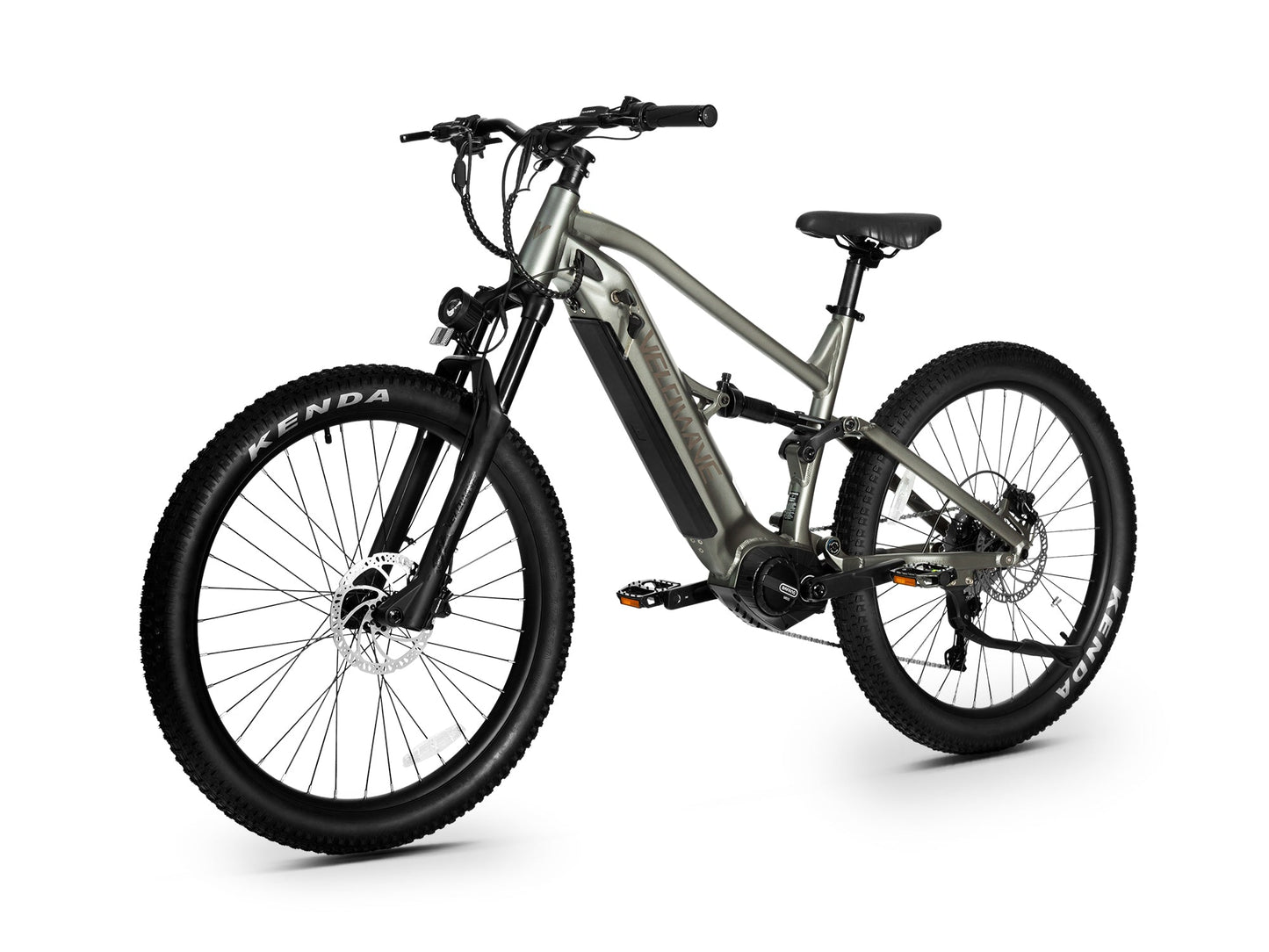 Velowave Forest SM MTB Electric Mountain Bike with Air Suspension - 48V 15Ah 500W, 28MPH, Range 60 Miles, Torque Sensor, Hydraulic Brakes - 100% Financing Available!