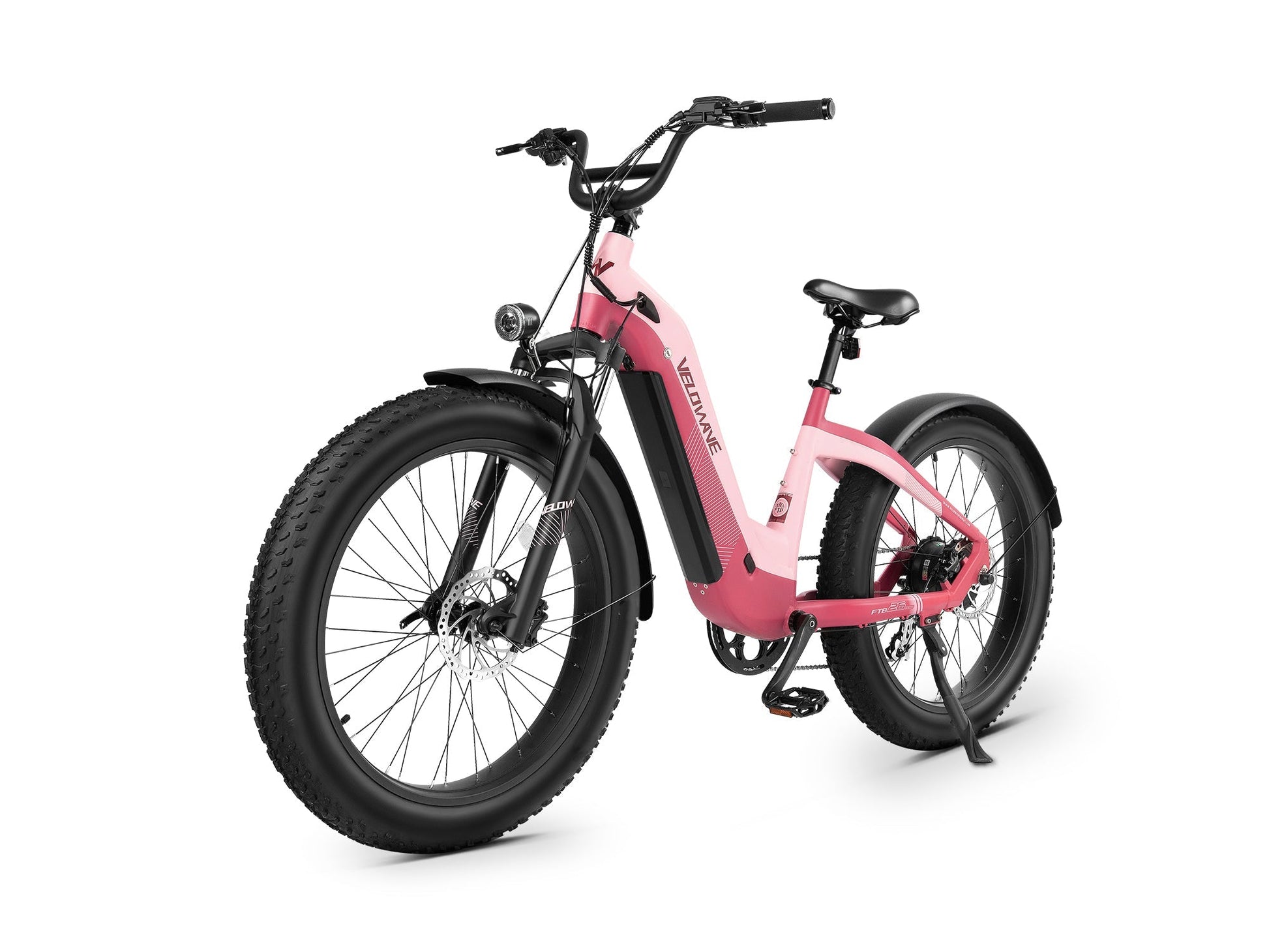 Velowave Grace 2.0 Step-Thru Electric Fat Tire Commuter E-Bike - 48V 20Ah  750W, 28MPH, Range 80 Miles, Torque Sensor, Dual Hydraulic Brakes, Hydraulic Suspension - 100% Financing Available!