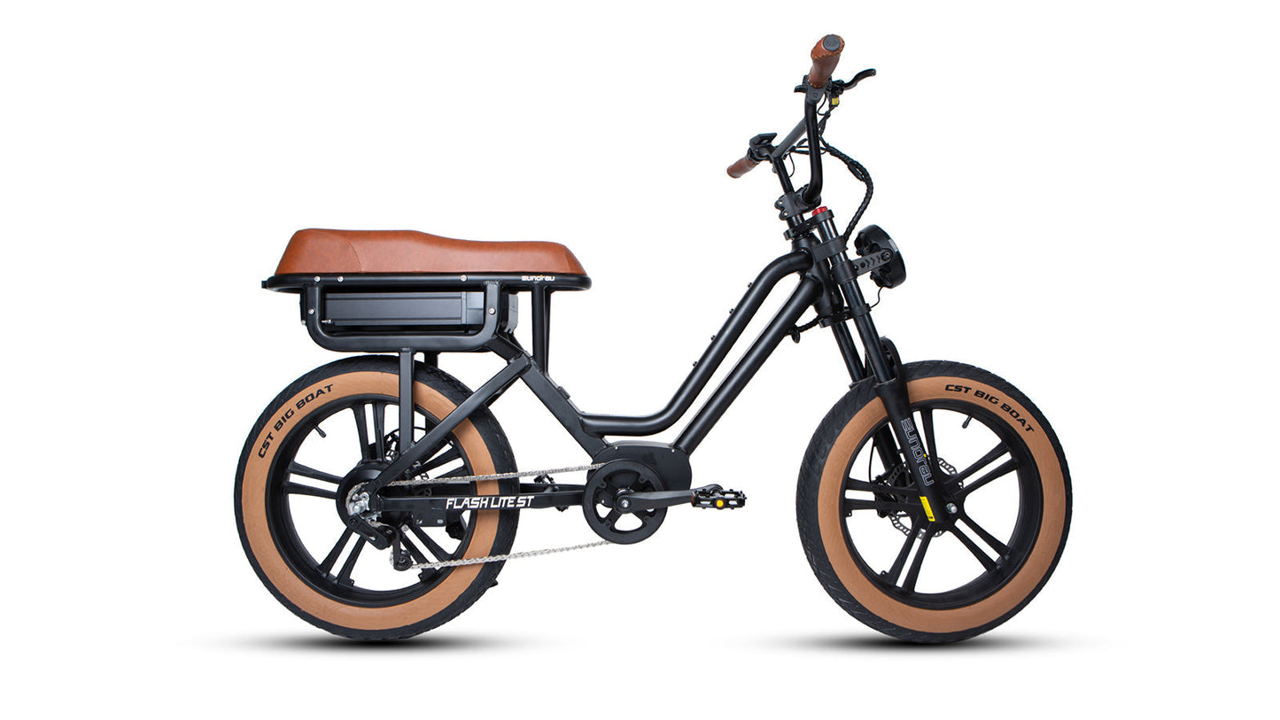 Eunorau Flash Lite ST 52V 750W 100 mile range - Fat Tire Electric Bicycle - 100% Financing Available!