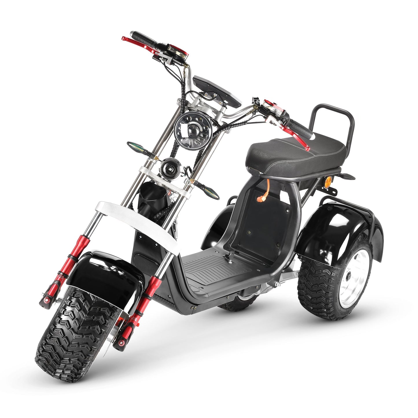 SoverSky | T7.4 Swinging Electric Trike | Dual 2000W 60V 40Ah