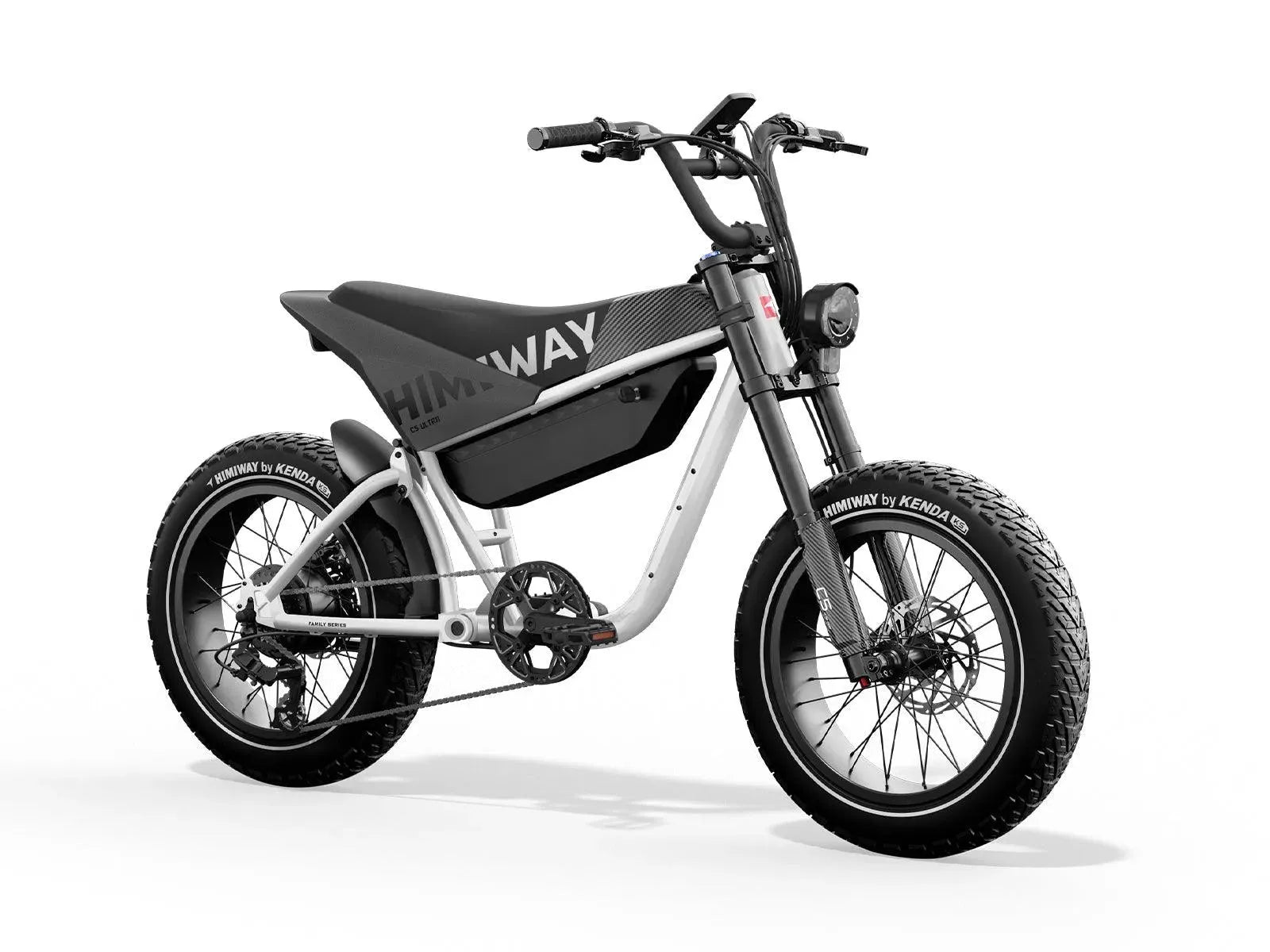 Himiway | C5 Electric Motorbike - Ultra White