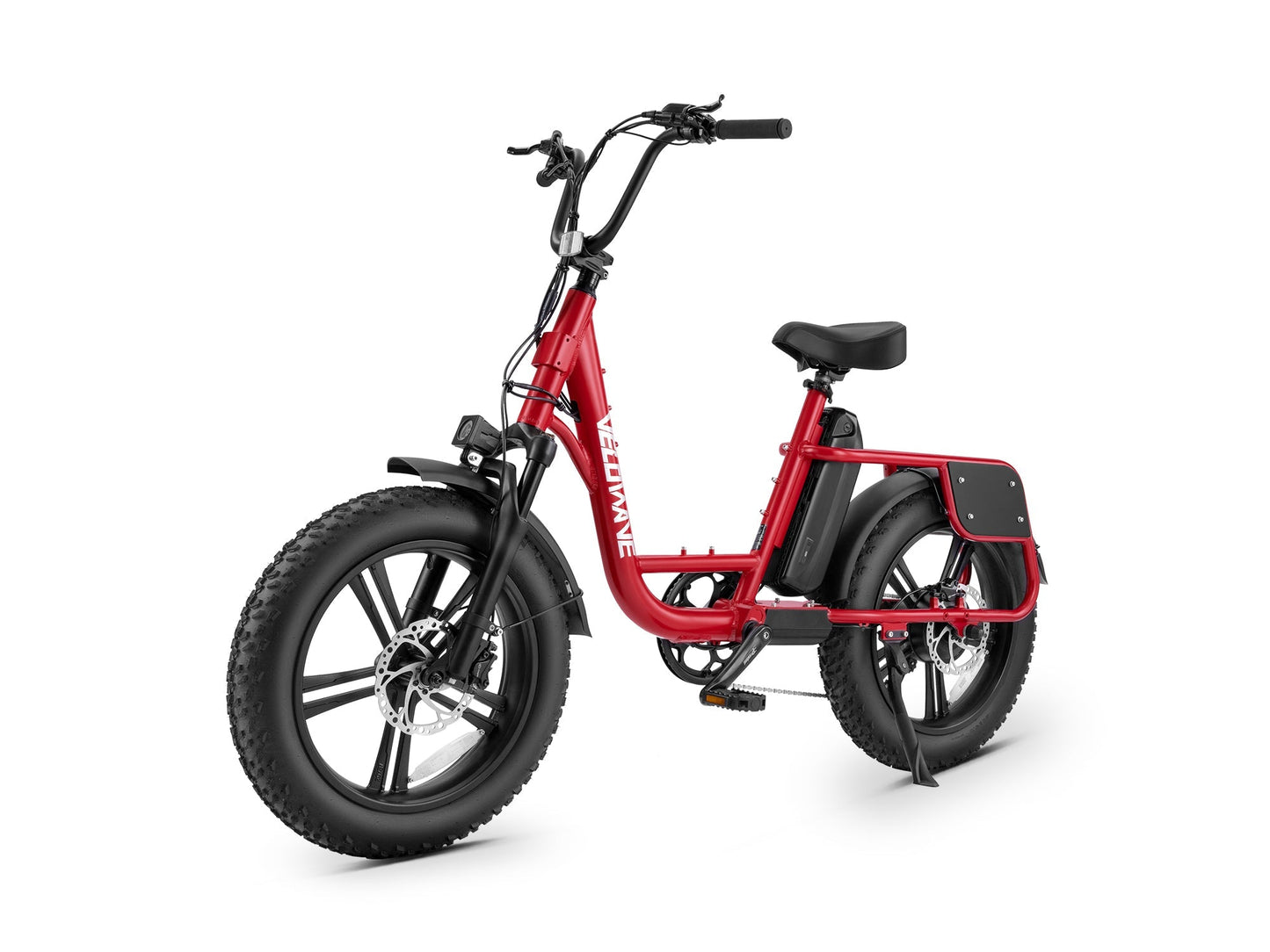 Velowave Prado S Commuter Fat Tire Electric Bike -48V 15Ah 750W hub motor - hydraulic brakes and suspension, 25MPH, Range up to 40 miles - 100% Financing Available!