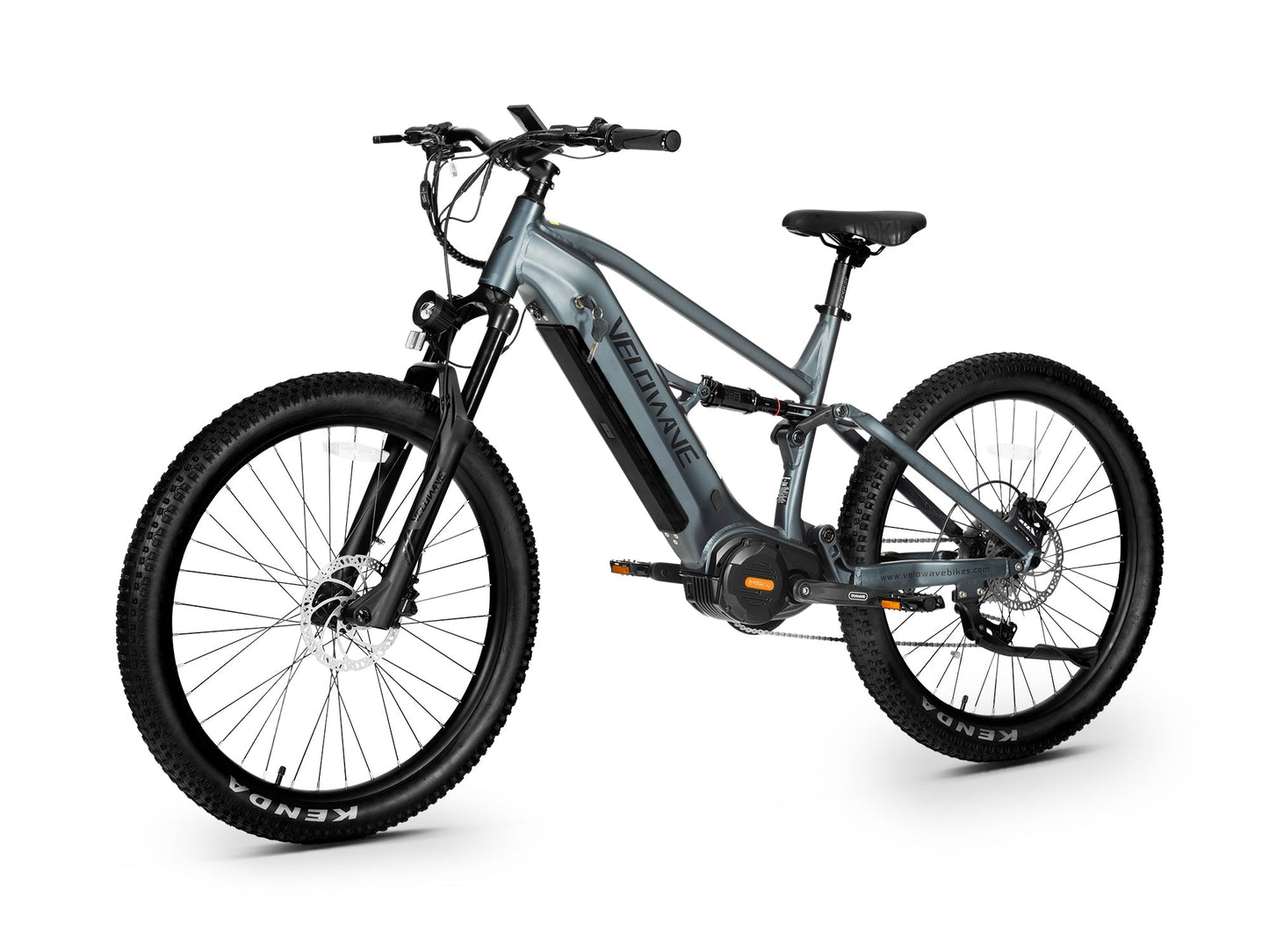 Velowave Forest XM MTB Dual‑Suspension Electric Mountain Bike - 48V 20Ah 1000W, 37MPH, Range 75 Miles, Torque Sensor, Hydraulic Brakes - 100% Financing Available!