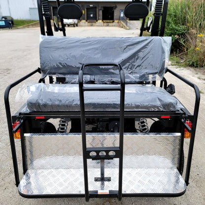 400cc GVX Gas Golf Cart UTV 4x4 With Snow Plow & Rear Flip Seat - All Wheel Drive ATV
