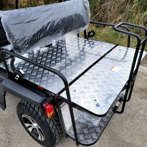 400cc GVX Gas Golf Cart UTV 4x4 With Snow Plow & Rear Flip Seat - All Wheel Drive ATV