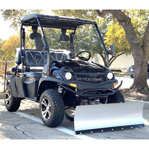 400cc GVX Gas Golf Cart UTV 4x4 With Snow Plow & Rear Flip Seat - All Wheel Drive ATV-CDU