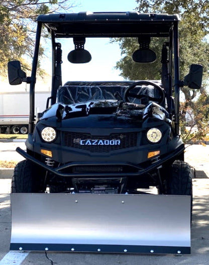 400cc GVX Gas Golf Cart UTV 4x4 With Snow Plow & Rear Flip Seat - All Wheel Drive ATV-CDU