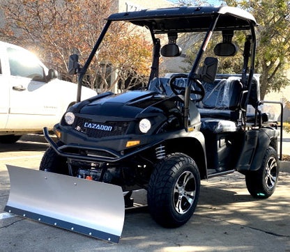 400cc GVX Gas Golf Cart UTV 4x4 With Snow Plow & Rear Flip Seat - All Wheel Drive ATV-CDU