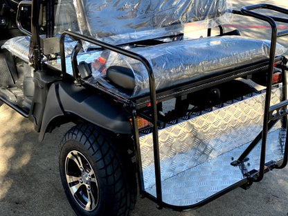 400cc GVX Gas Golf Cart UTV 4x4 With Snow Plow & Rear Flip Seat - All Wheel Drive ATV-CDU