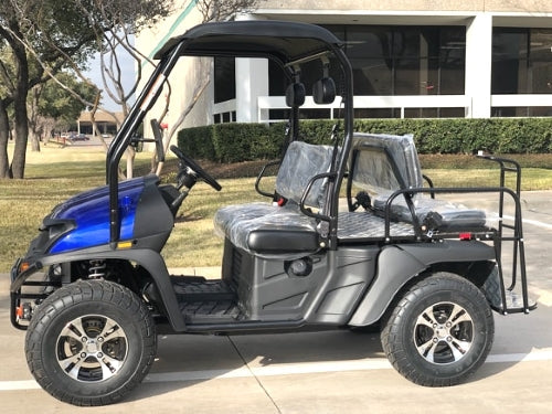 GSI - 400cc GVX - Gas Golf Cart UTV 4x4 With Rear Flip Seat Street Legal Light Package All Wheel Drive - XY450U-A