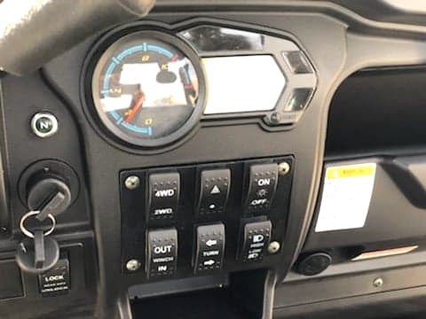 GSI - 400cc GVX - Gas Golf Cart UTV 4x4 With Rear Flip Seat Street Legal Light Package All Wheel Drive - XY450U-A