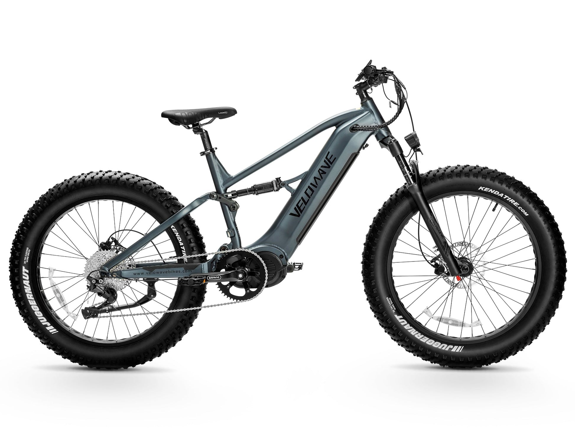 Velowave Brawny XM MTB Fat Tire Electric Mountain Bike - 48V 20Ah 1000W, 37MPH, Range 75 miles, hydraulic brakes - 100% Financing Available!