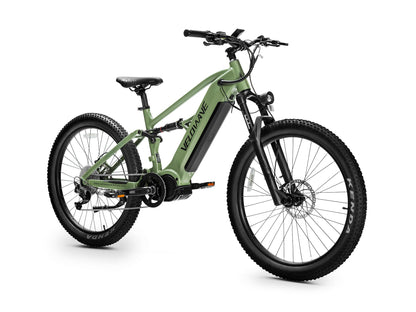 Velowave Forest XM MTB Dual‑Suspension Electric Mountain Bike - 48V 20Ah 1000W, 37MPH, Range 75 Miles, Torque Sensor, Hydraulic Brakes - 100% Financing Available!