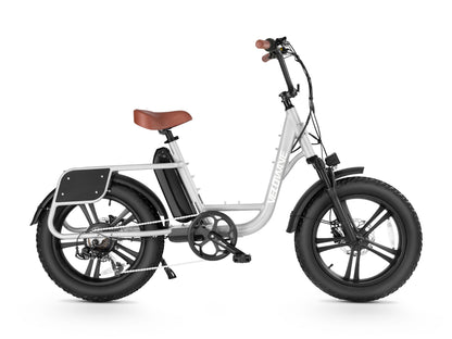 Velowave Prado S Commuter Fat Tire Electric Bike -48V 15Ah 750W hub motor - hydraulic brakes and suspension, 25MPH, Range up to 40 miles - 100% Financing Available!