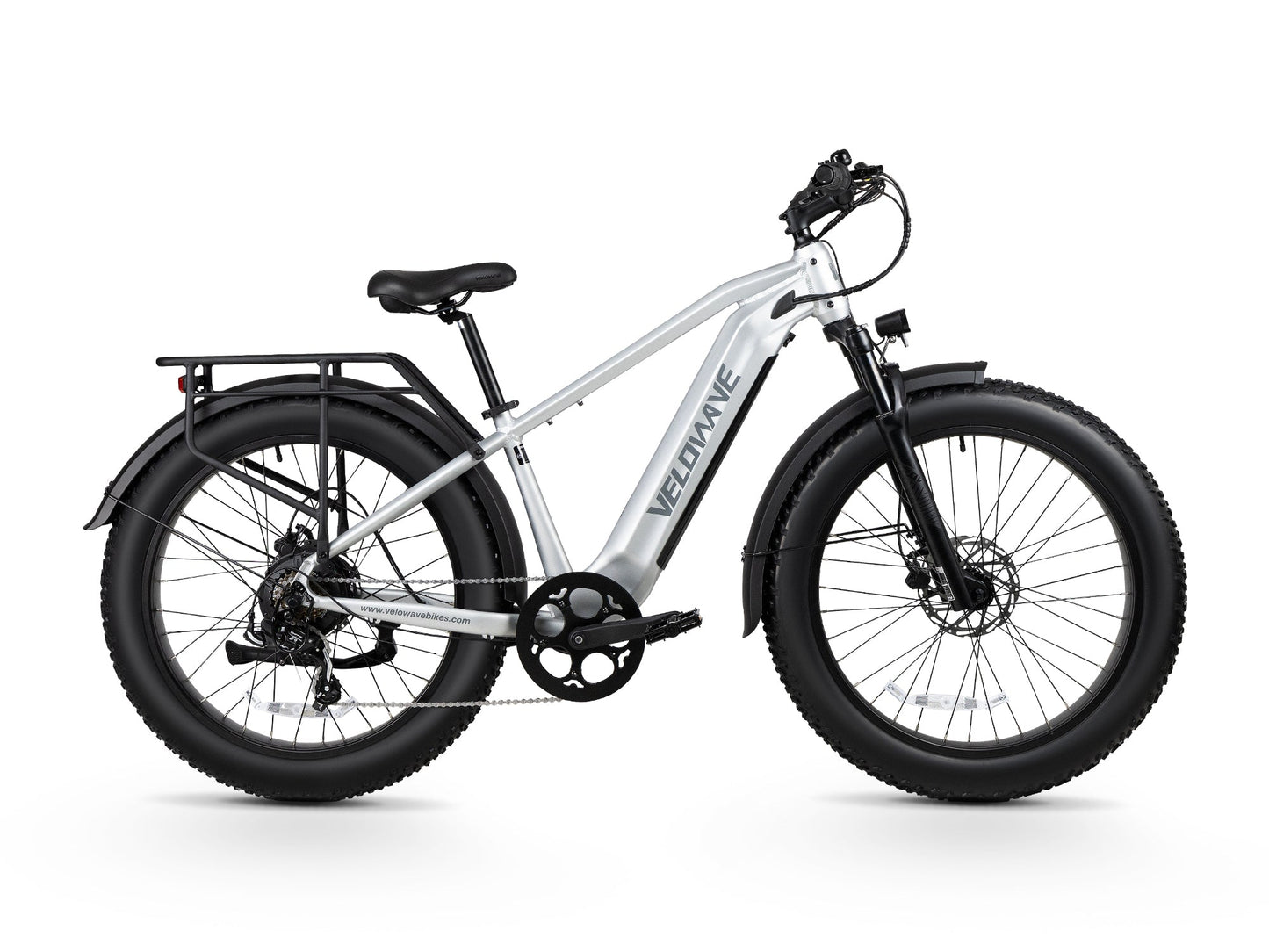 Velowave Ranger 3.0 Fat Tire Off‑Road Step-Over or Step-Through Electric Bike - 48V 15Ah 750W, 28MPH, Range 65 Miles, Torque Sensor, Hydraulic Brakes - 100% Financing Available!