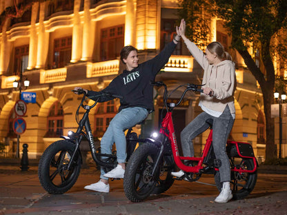 Velowave Prado S Commuter Fat Tire Electric Bike -48V 15Ah 750W hub motor - hydraulic brakes and suspension, 25MPH, Range up to 40 miles - 100% Financing Available!