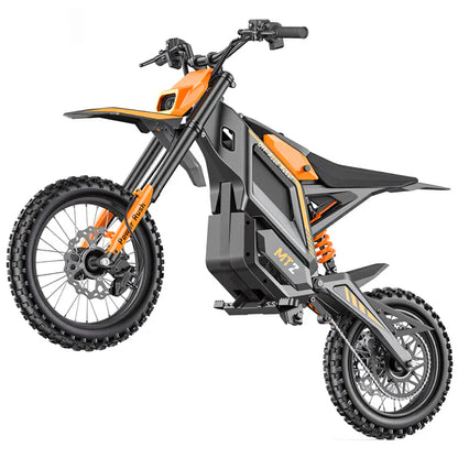 isinwheel Monster MT2 Electric Dirt Bike - 48V 22.5Ah 5000W, 35 MPH Max Speed, 60-Mile Range, 330 lbs Max Load - 100% Financing Available!