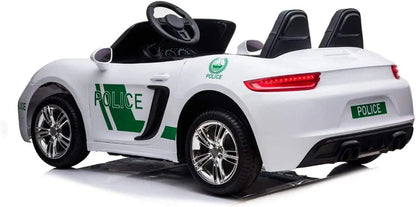 SUPER SPORT XXL POLICE RIDE ON CAR KIDS 3-12 Years