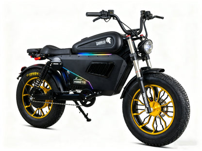 SoverSky | | Black Warrior Pro Electric Fat Tire Bike | 3000W 60V 50Ah