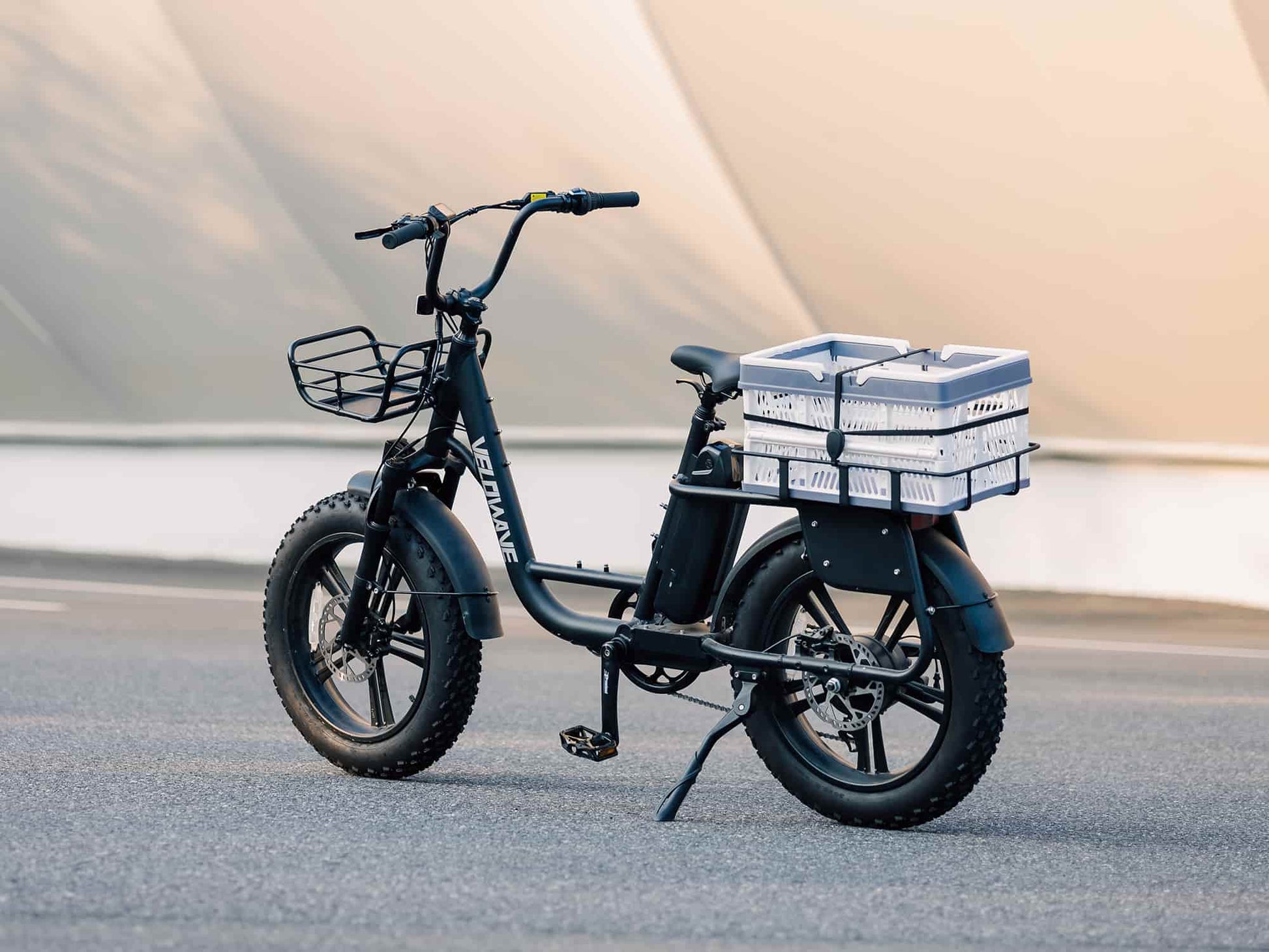 Velowave Prado S Commuter Fat Tire Electric Bike -48V 15Ah 750W hub motor - hydraulic brakes and suspension, 25MPH, Range up to 40 miles - 100% Financing Available!