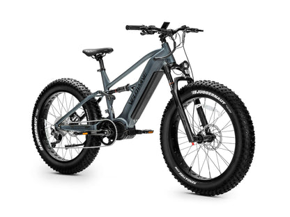 Velowave Brawny XM MTB Fat Tire Electric Mountain Bike - 48V 20Ah 1000W, 37MPH, Range 75 miles, hydraulic brakes - 100% Financing Available!