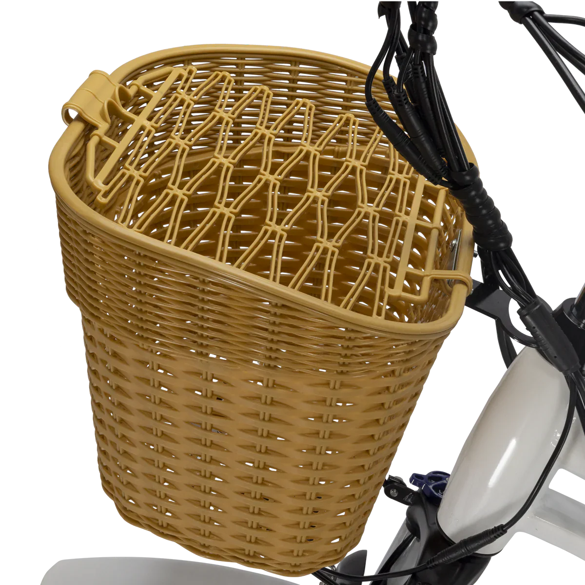 NAKTO CAMEL 2 Step-Thru 26" - 48V,  10Ah, 500W Hub Motor Electric Cruiser Bike - 100% Financing Available! White