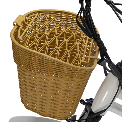 NAKTO CAMEL 2 Step-Thru 26" - 48V,  10Ah, 500W Hub Motor Electric Cruiser Bike - 100% Financing Available! White