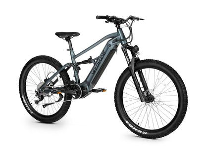 Velowave Forest SM MTB Electric Mountain Bike with Air Suspension - 48V 15Ah 500W, 28MPH, Range 60 Miles, Torque Sensor, Hydraulic Brakes - 100% Financing Available!