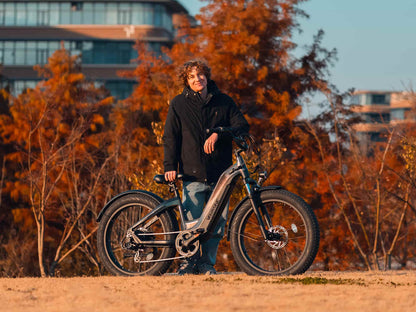 Velowave Grace 2.0 Step-Thru Electric Fat Tire Commuter E-Bike - 48V 20Ah  750W, 28MPH, Range 80 Miles, Torque Sensor, Dual Hydraulic Brakes, Hydraulic Suspension - 100% Financing Available!