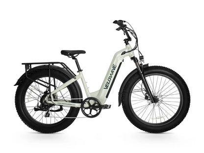 Velowave Ranger 2.0 Fat Tire All-Terrain Step-Over or Step-Through Electric Bike - 48V 15Ah 750W, 28MPH, Range 65 Miles, Hydraulic Suspension, Dual Hydraulic Brakes - 100% Financing Available!